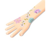 TATUAGGI PER BAMBINI - FIORI SCINTILLANTI