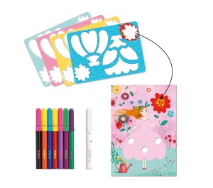 GLI ABITI DI MARIE - KIT CON PENNARELLI MAGICI