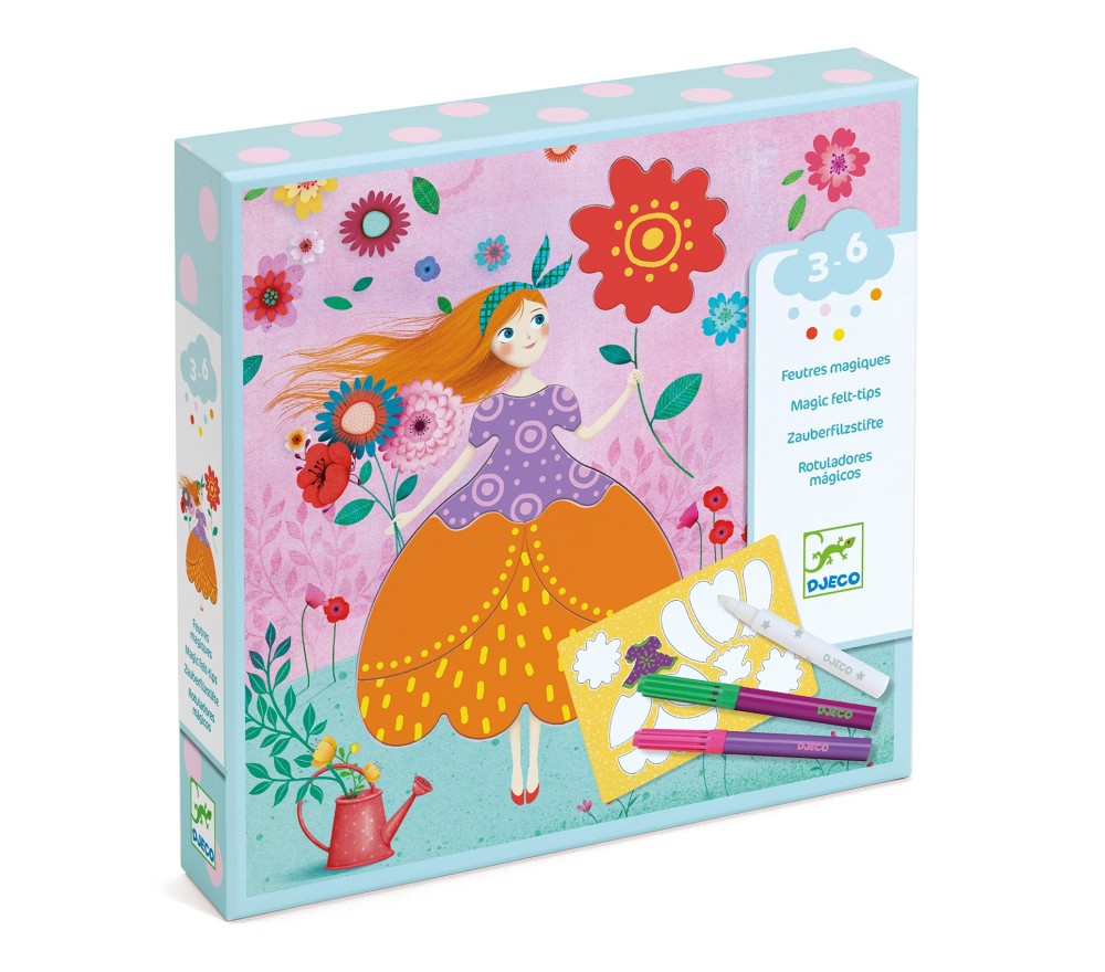 GLI ABITI DI MARIE - KIT CON PENNARELLI MAGICI