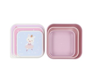 SET 3 SCATOLE PORTAMERENDA TUTETE - BALLERINA