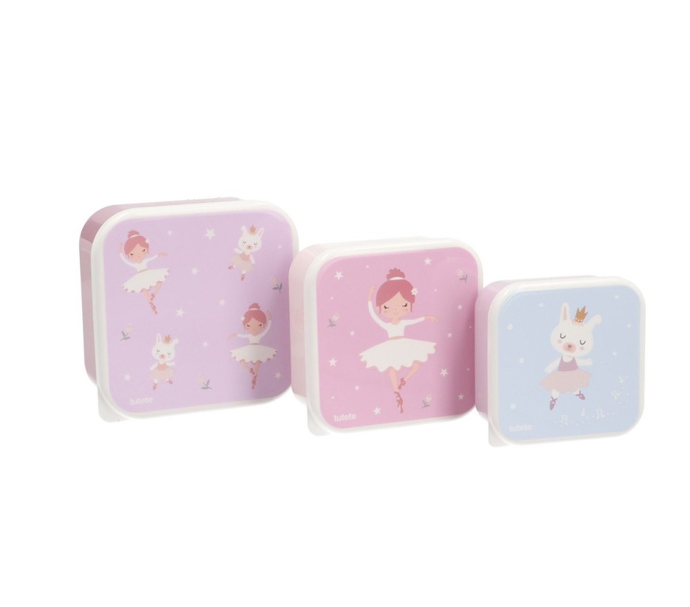 SET 3 SCATOLE PORTAMERENDA TUTETE - BALLERINA