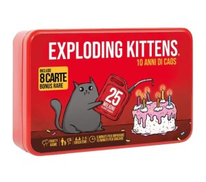EXPLODING KITTENS - 10 ANNI DI CAOS