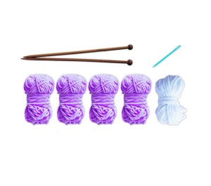 SET CREATIVO CUFFIA GATTO A MAGLIA