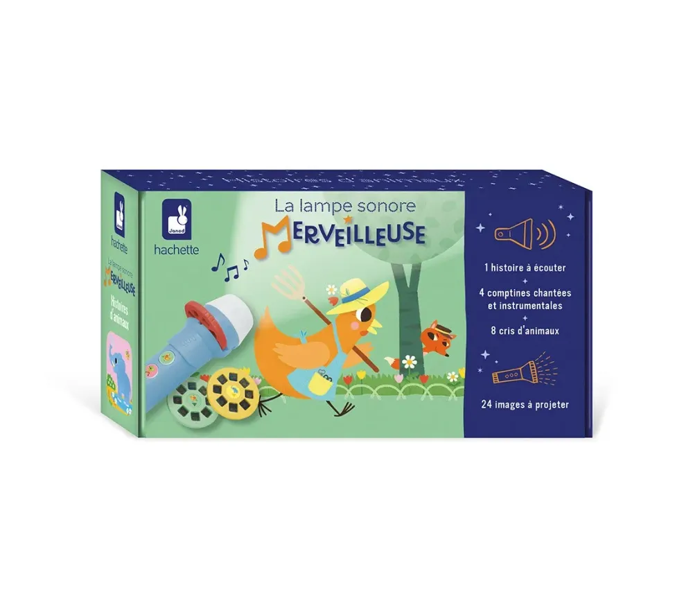 PROIETTORE DI STORIE SONORO - ANIMALI