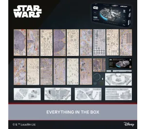 UGEARS - MILLENIUM FALCON - STAR WARS