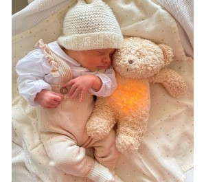 MOONIE 2.0 ORSO ORGANICO LUCE E SUONI - CAPPUCCINO