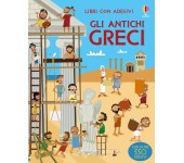 LIBRO CON ADESIVI - GLI ANTICHI GRECI