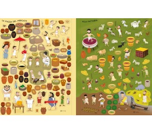 LIBRO CON ADESIVI - GLI ANTICHI GRECI