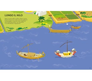 LIBRO CON ADESIVI - GLI ANTICHI EGIZI