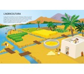 LIBRO CON ADESIVI - GLI ANTICHI EGIZI