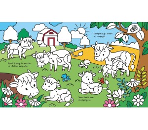 LIBRO DA COLORARE - ACQUACADABRA FATTORIA