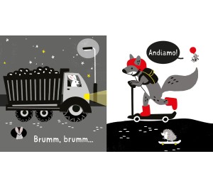 LIBRO BIANCO E NERO - ANDIAMO!