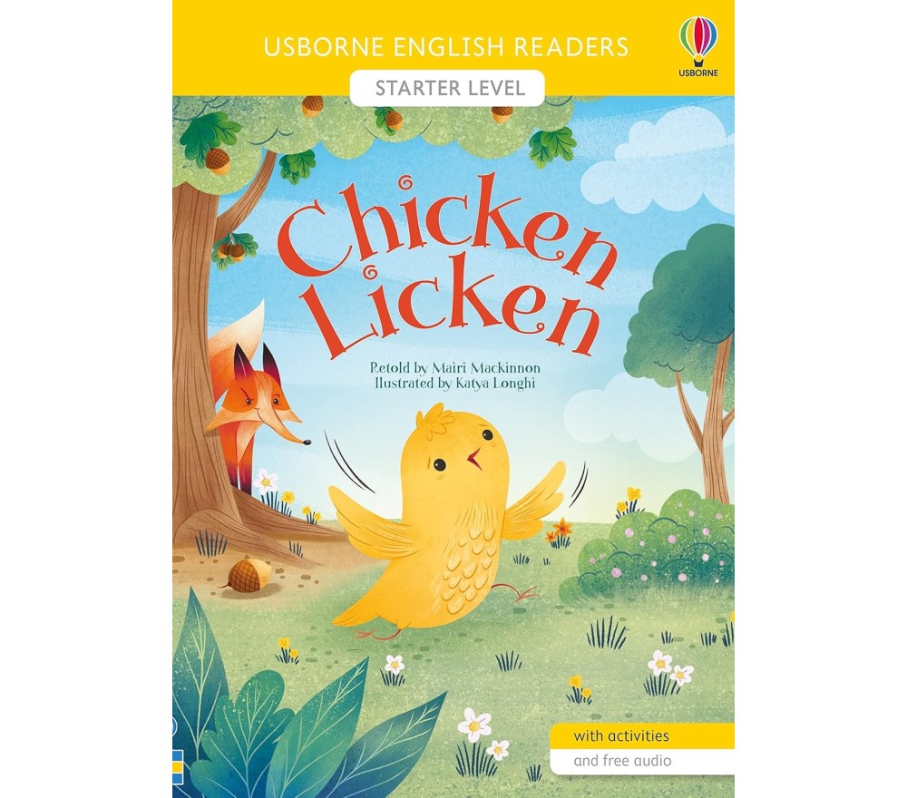 LIBRO IN INGLESE - CHICKEN LICKEN