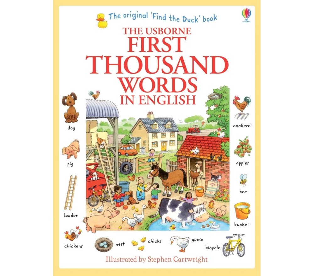 LIBRO IN INGLESE - THE USBORNE FIRST THOUSAND WORDS IN ENGLISH