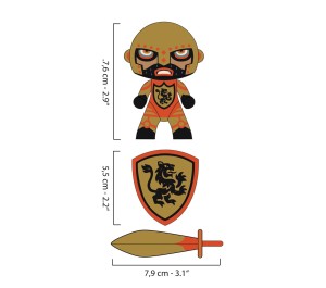 ARTY TOYS DJECO - CAVALIERI - BRIGHT KNIGHT