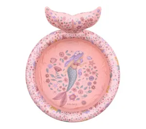 PISCINETTA GONFIABILE CODA - DREAMY MERMAID ROSA