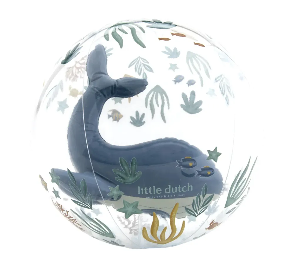 PALLA GONFIABILE CON BALENA TRIDIMENSIONALE - OCEAN WORLD