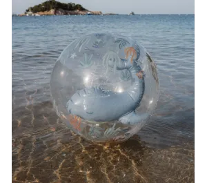 PALLA GONFIABILE CON BALENA TRIDIMENSIONALE - OCEAN WORLD