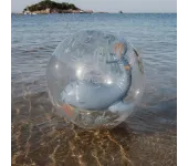 PALLA GONFIABILE CON BALENA TRIDIMENSIONALE - OCEAN WORLD
