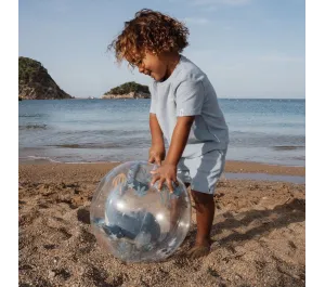 PALLA GONFIABILE CON BALENA TRIDIMENSIONALE - OCEAN WORLD