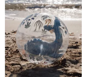 PALLA GONFIABILE CON BALENA TRIDIMENSIONALE - OCEAN WORLD