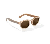 OCCHIALI DA SOLE LITTLE DUTCH MARRONE RIGHE