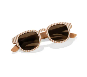 OCCHIALI DA SOLE LITTLE DUTCH MARRONE RIGHE