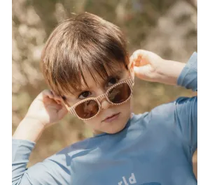 OCCHIALI DA SOLE LITTLE DUTCH MARRONE RIGHE