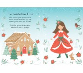 PICCOLO LIBRO CON ADESIVI - VESTO LE BAMBOLINE - NATALE