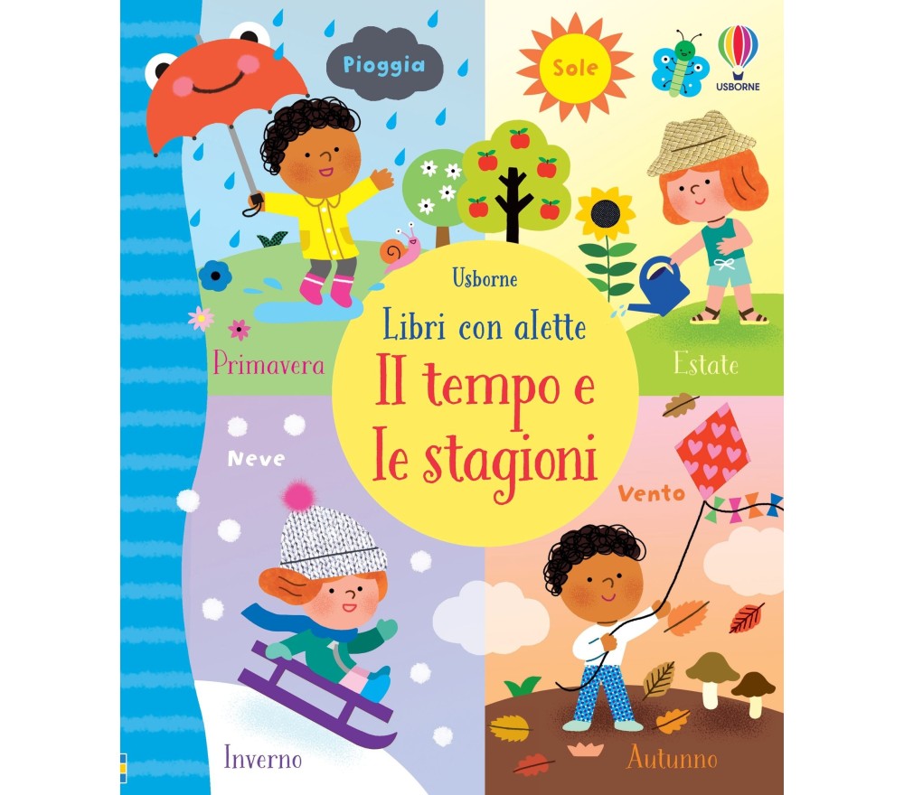LIBRO CON ALETTE - IL TEMPO E LE STAGIONI