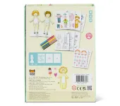SET CREATIVO BAMBOLINE DI CARTA DA VESTIRE