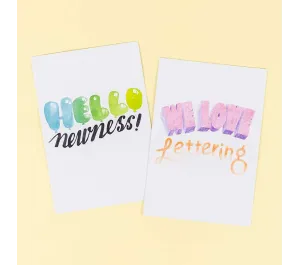 KIT HAND LETTERING - SCRITTE CREATIVE