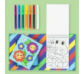 SET CREATIVO DA COLORARE CAMBIACOLORE - AMICI DEL GIARDINO
