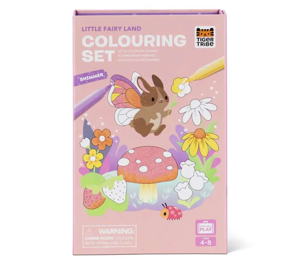SET CREATIVO DA COLORARE GLITTER - PICCOLO MONDO FATATO