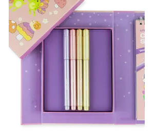 SET CREATIVO DA COLORARE GLITTER - PICCOLO MONDO FATATO