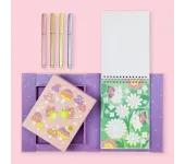 SET CREATIVO DA COLORARE GLITTER - PICCOLO MONDO FATATO