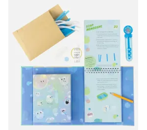 KIT SCIENTIFICO BOLLE DI SAPONE - BUBBLE-OLOGY