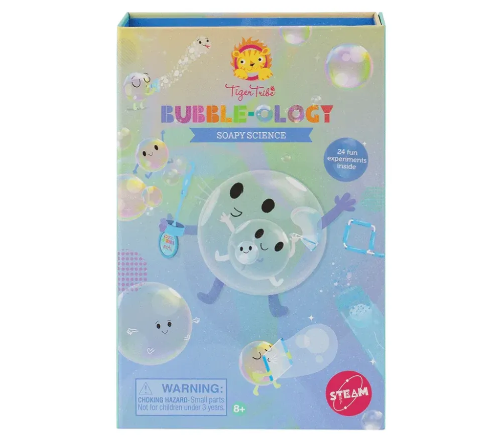 KIT SCIENTIFICO BOLLE DI SAPONE - BUBBLE-OLOGY