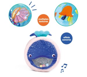 GIOCO MOTRICITA' BABY ROLLER - BALENA