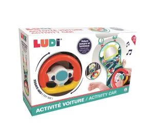GIOCO PER AUTO - VOLANTE SONORO E LUMINOSO