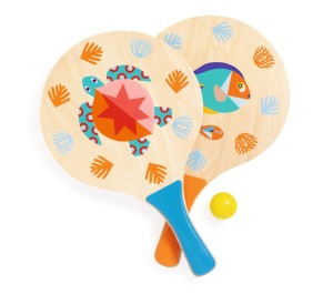 SET RACCHETTE IN LEGNO