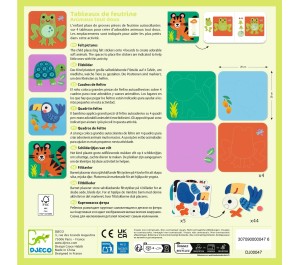 SET CREATIVO COLLAGE CON FELTRO - ANIMALI DOLCI