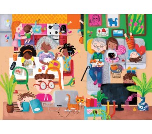 LIBRO GIOCO PUZZLE IN LEGNO - ATTIVITA'
