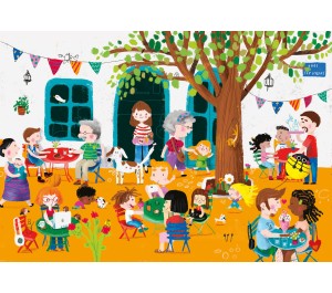 LIBRO GIOCO PUZZLE IN LEGNO - ATTIVITA'
