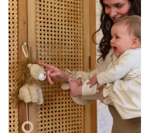 CARILLON PELUCHE LEONE SAFARI
