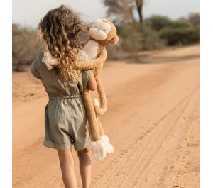 PELUCHE SAFARI SCIMMIA GAMBE LUNGHE XL