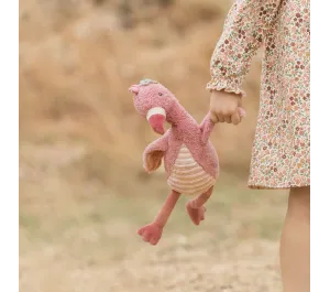 PELUCHE SAFARI FENICOTTERO 35 CM