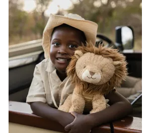 PELUCHE SAFARI LEONE 25 CM