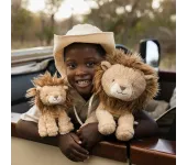 PELUCHE SAFARI LEONE 17 CM