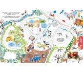 LIBRO CON MODELLINO E PISTE  - DAI LA CARICA - TRATTORE